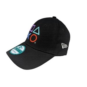 New Era 9forty Sony PlayStation Hat Black Hook & Loop Back Cap Video Games